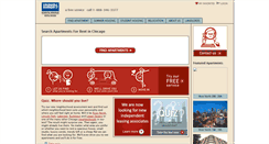 Desktop Screenshot of chicagoapartmentfinders.com